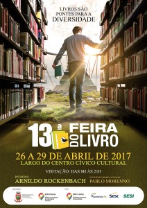 13ª Feira do Livro - cartaz